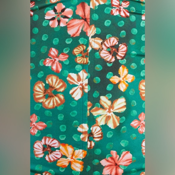 ULLA JOHNSON Giordana Maillot One-Piece Swimsuit, Veridian, Size X-Large, $350 - Picture 8 of 17